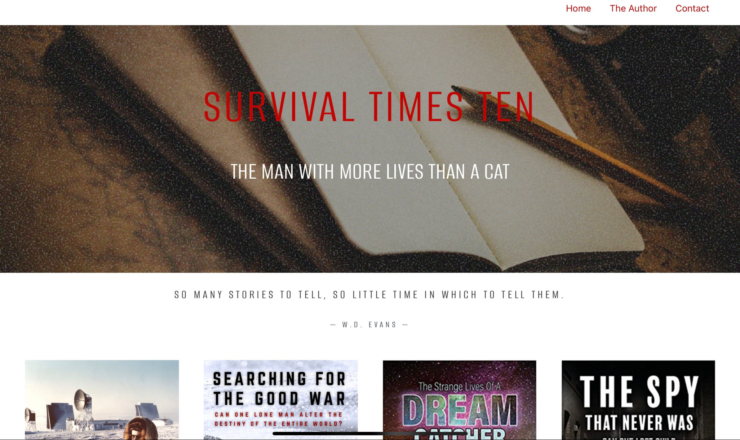 SurvivalXTen Website Design